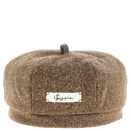 Brown Virgin Wool Hat
