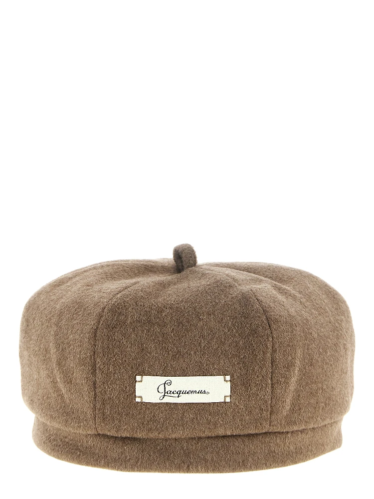 Brown Virgin Wool Hat
