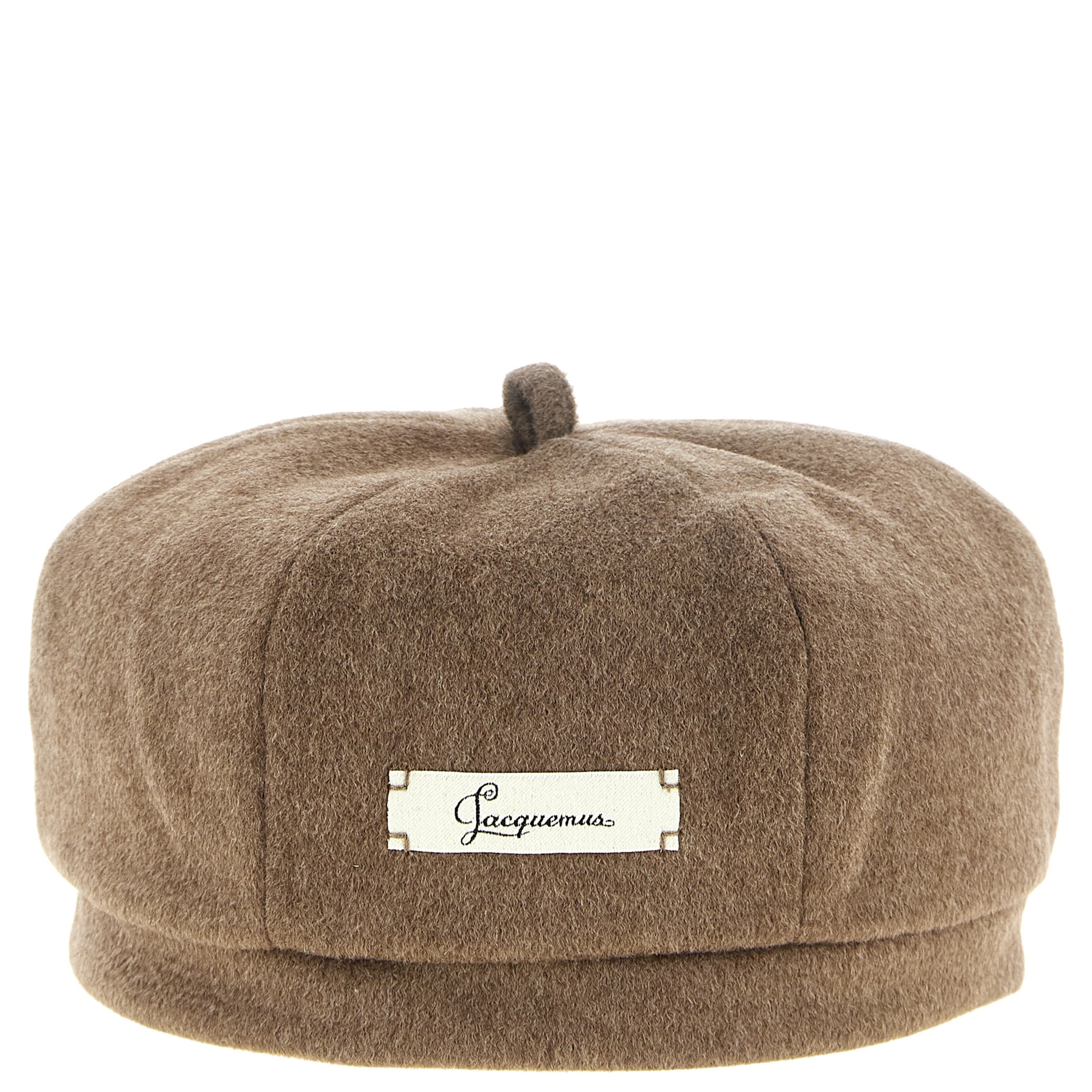Brown Virgin Wool Hat