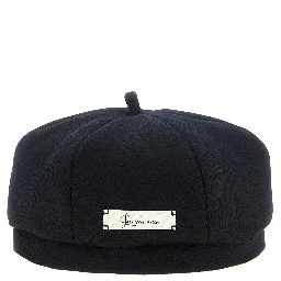 Blue Virgin Wool Hat
