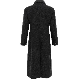 Gray Virgin Wool Coat