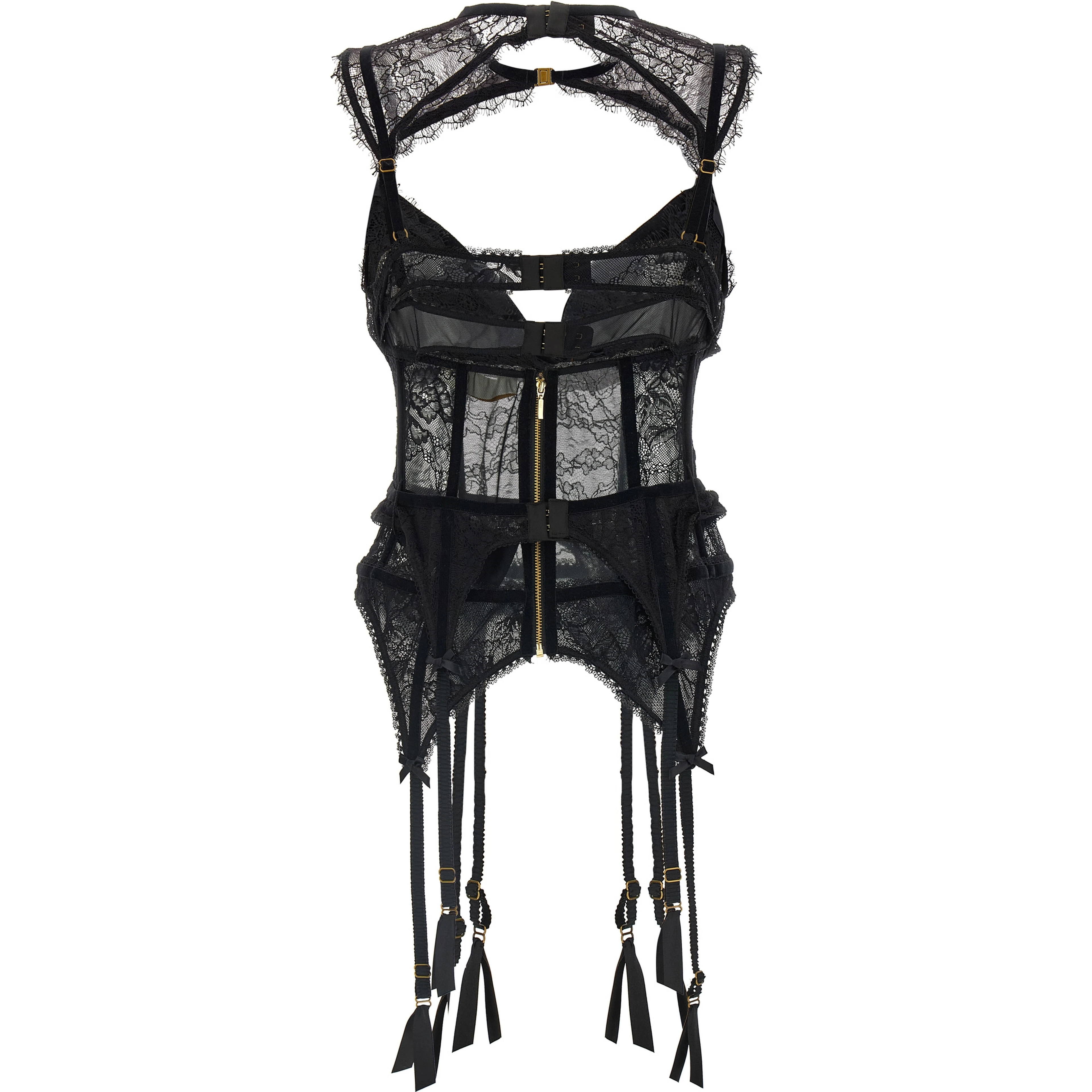 Black Polyamide Lingerie