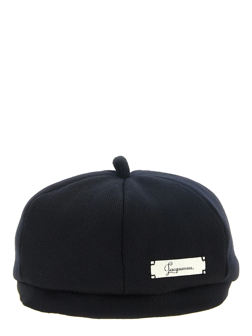 Blue Virgin Wool Hat