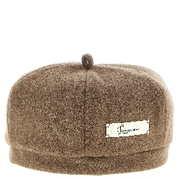 Brown Virgin Wool Hat