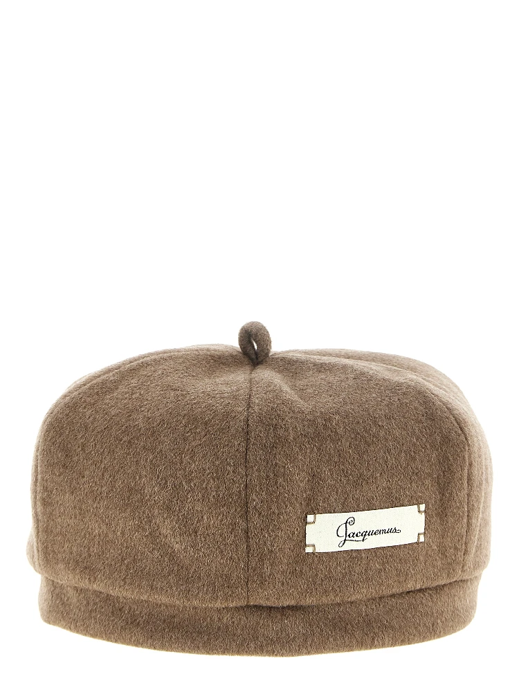 Brown Virgin Wool Hat alternative