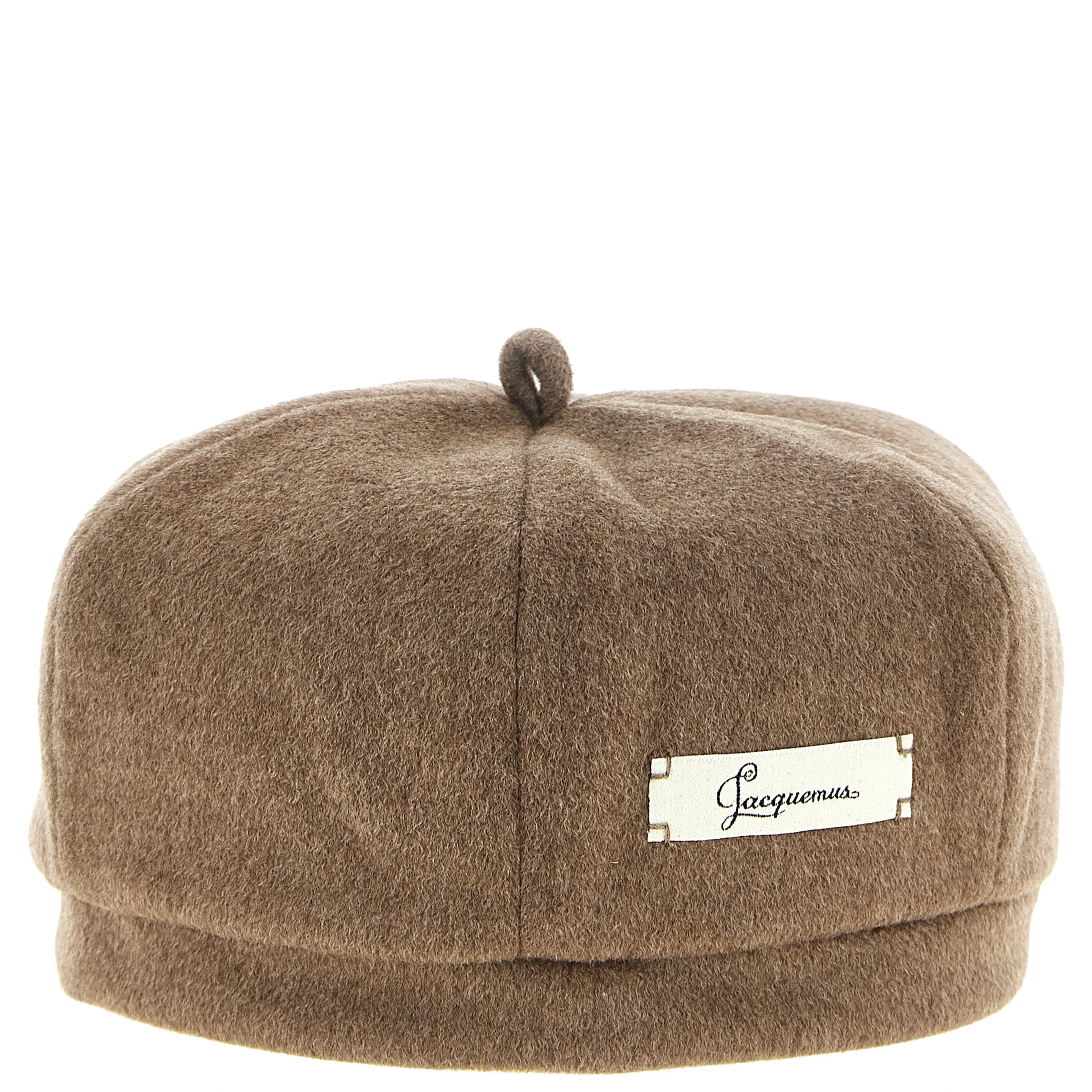 Brown Virgin Wool Hat