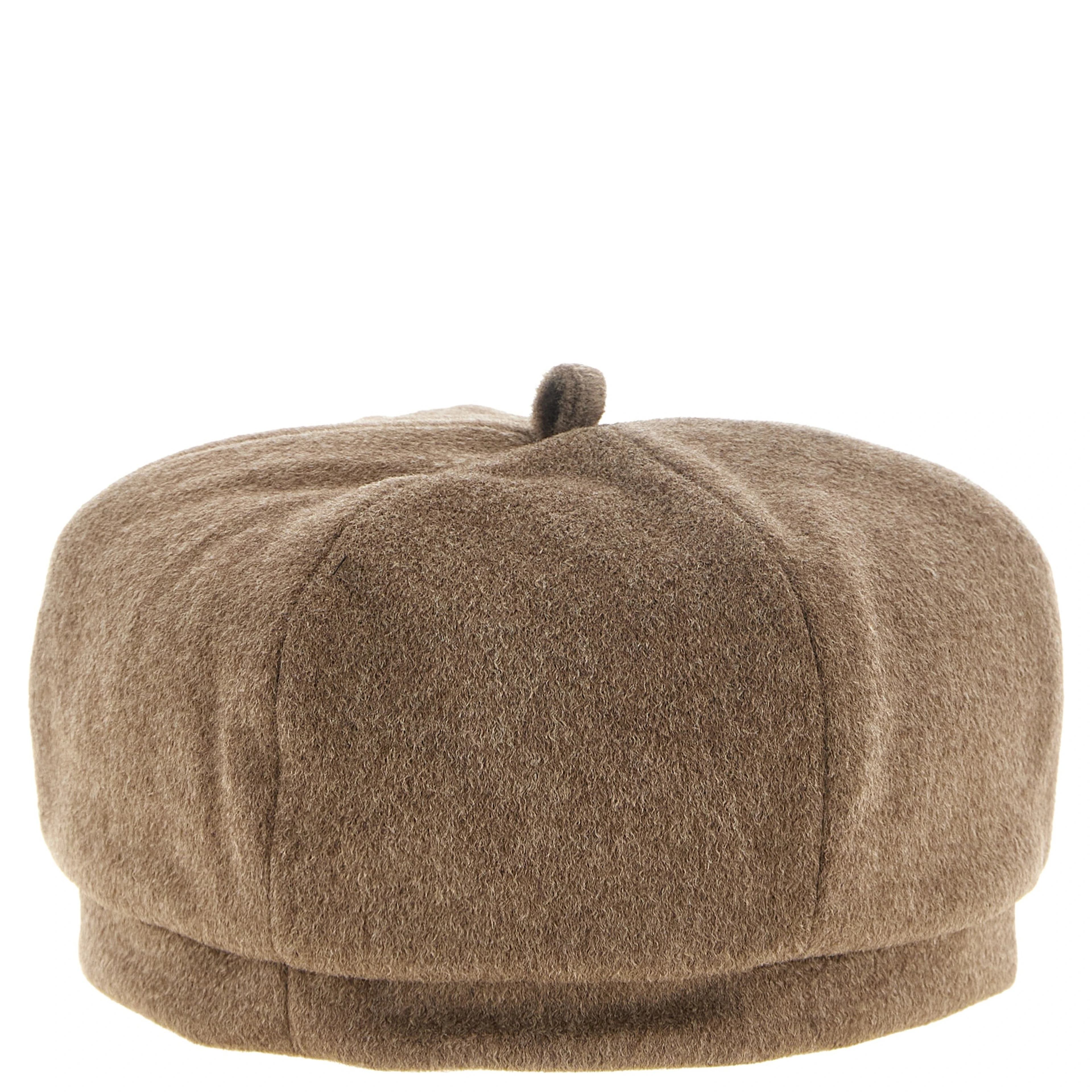 Brown Virgin Wool Hat
