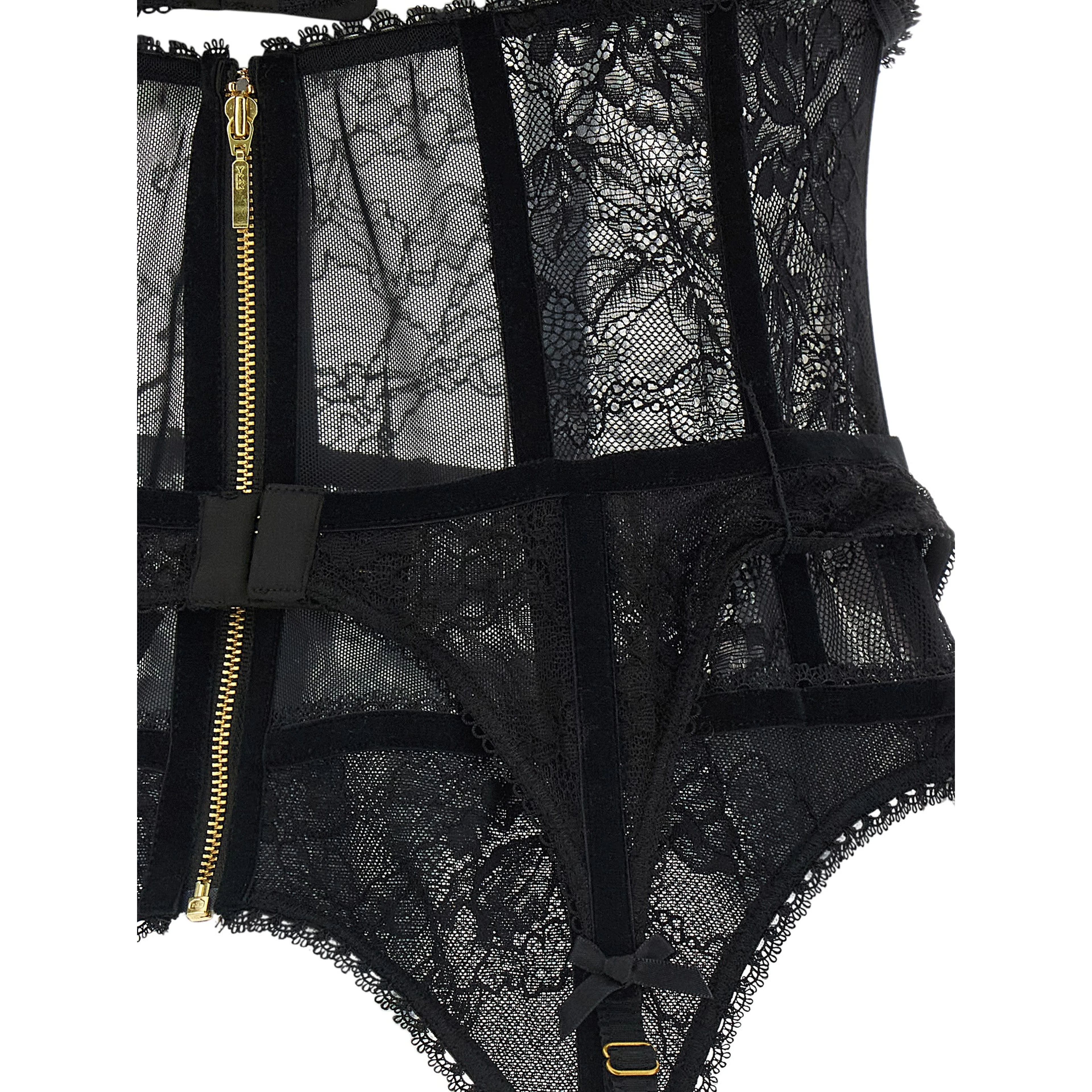 Black Polyamide Lingerie
