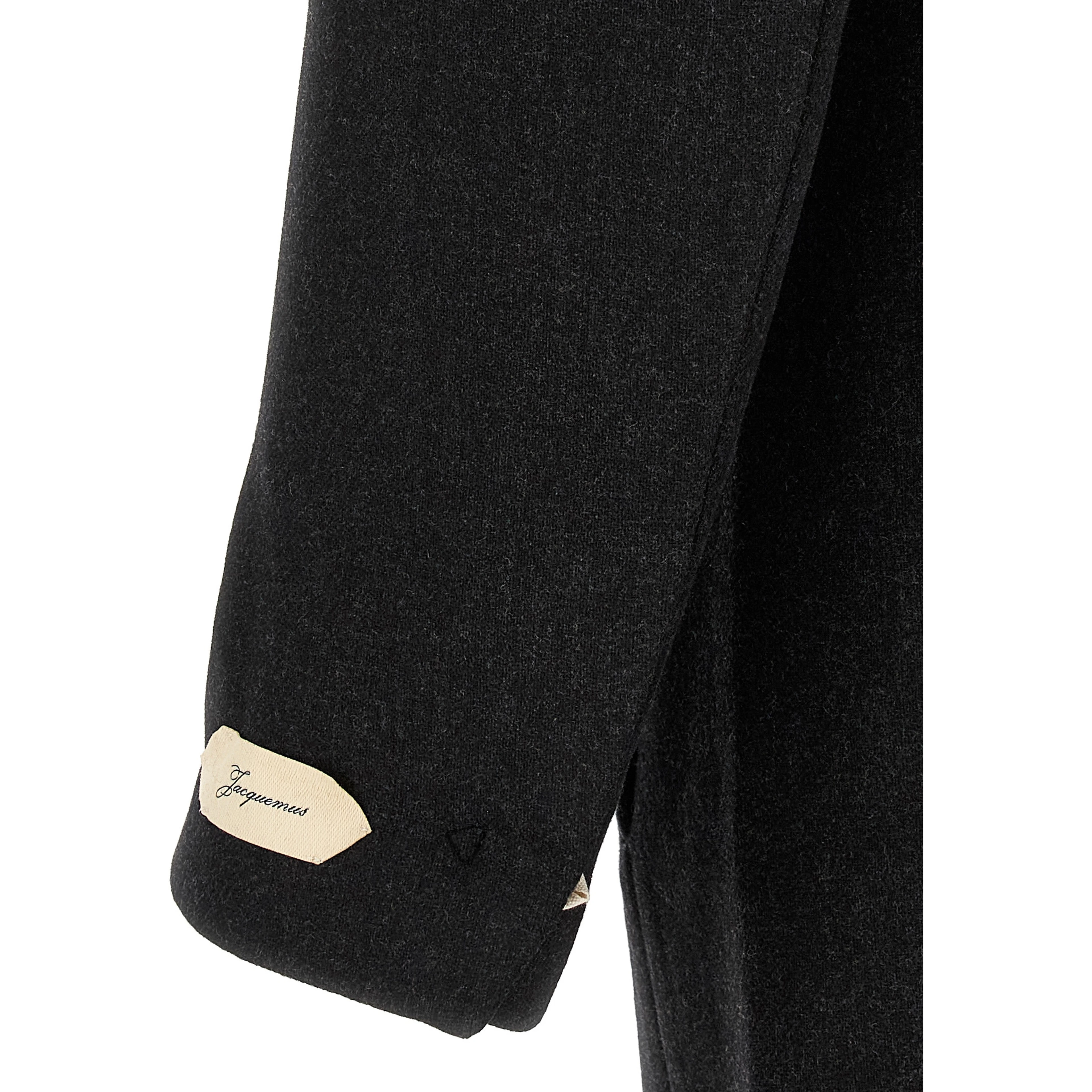 Gray Virgin Wool Coat