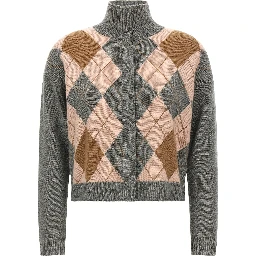 Gray Wool Cardigan