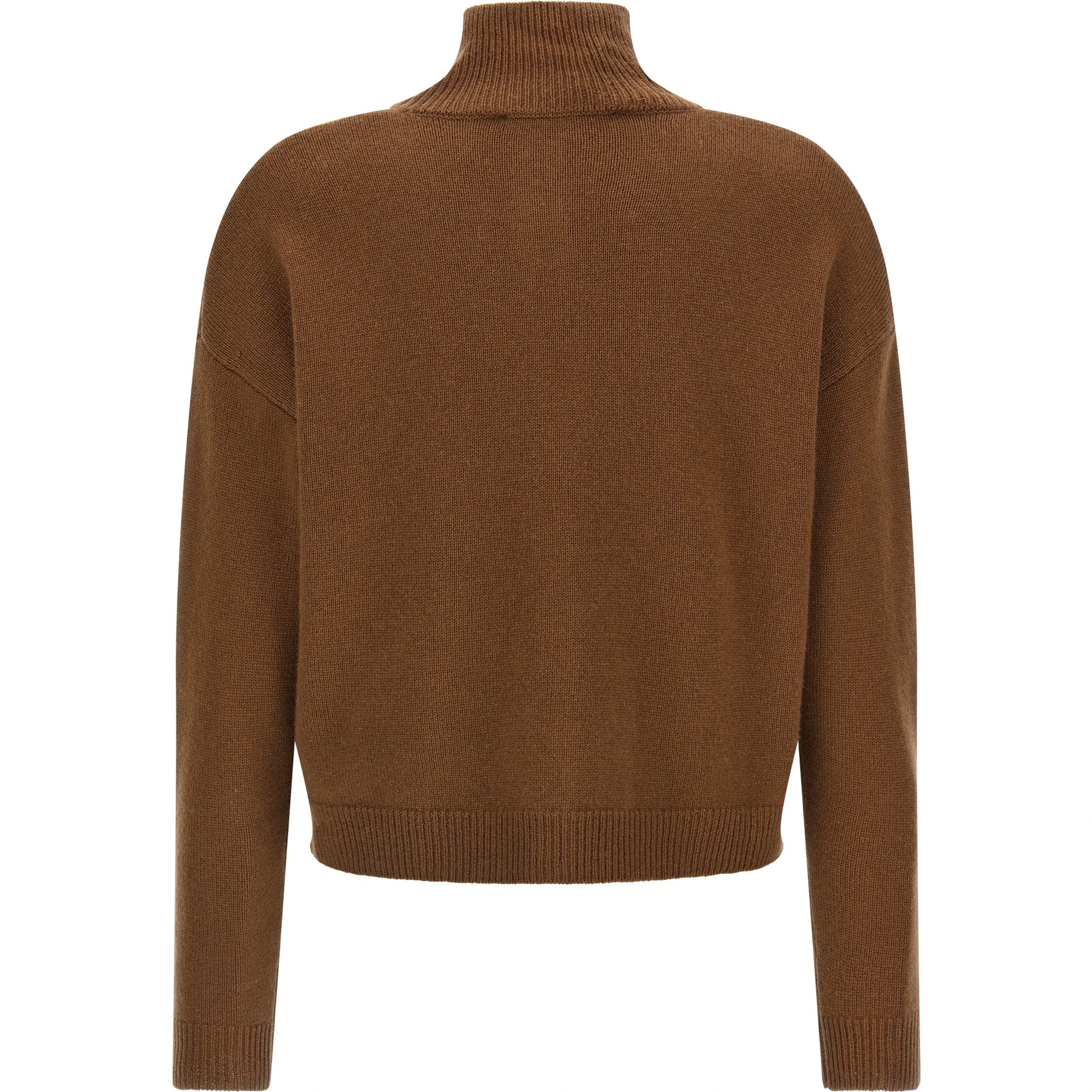 Brown Wool Cardigan