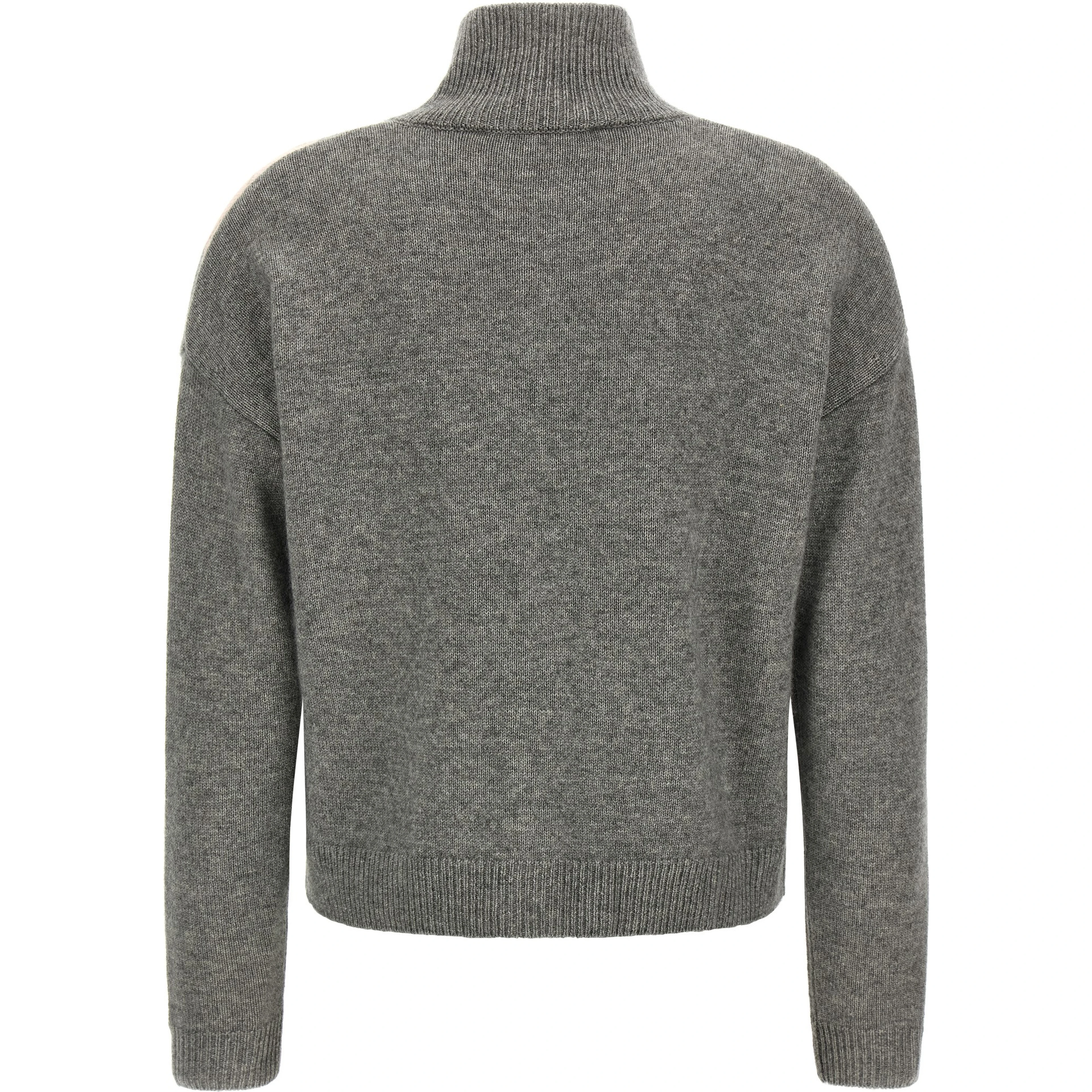 Gray Wool Cardigan