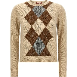 Beige Wool Cardigan
