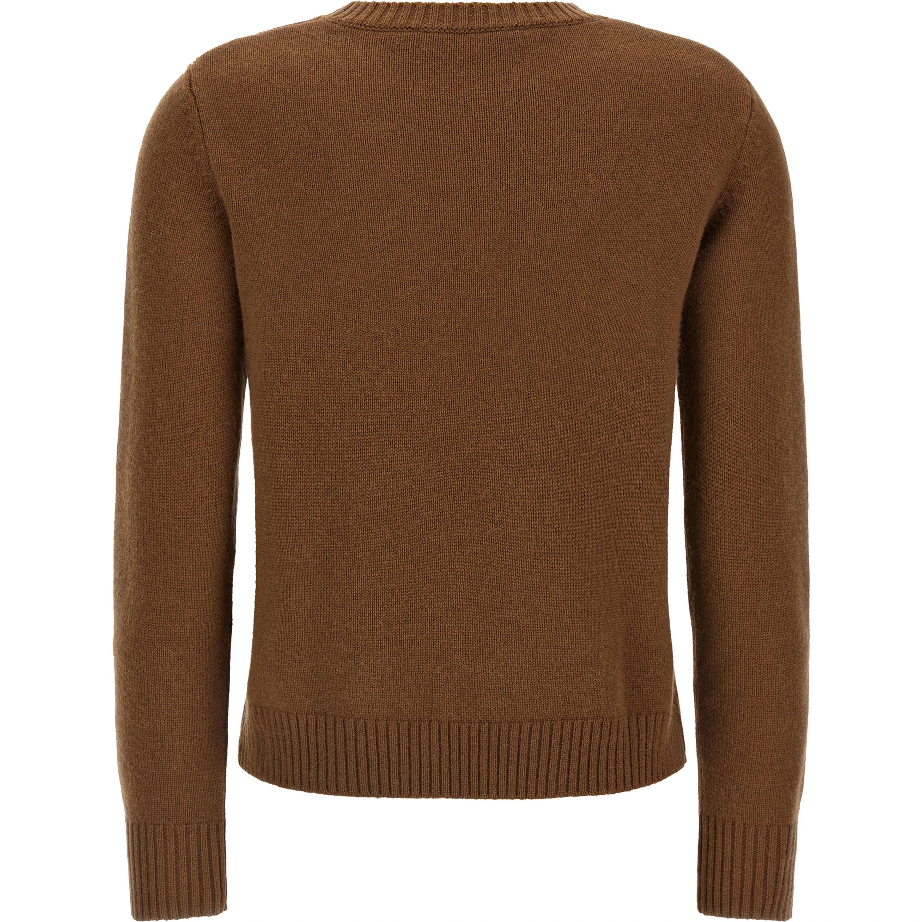 Brown Wool Cardigan