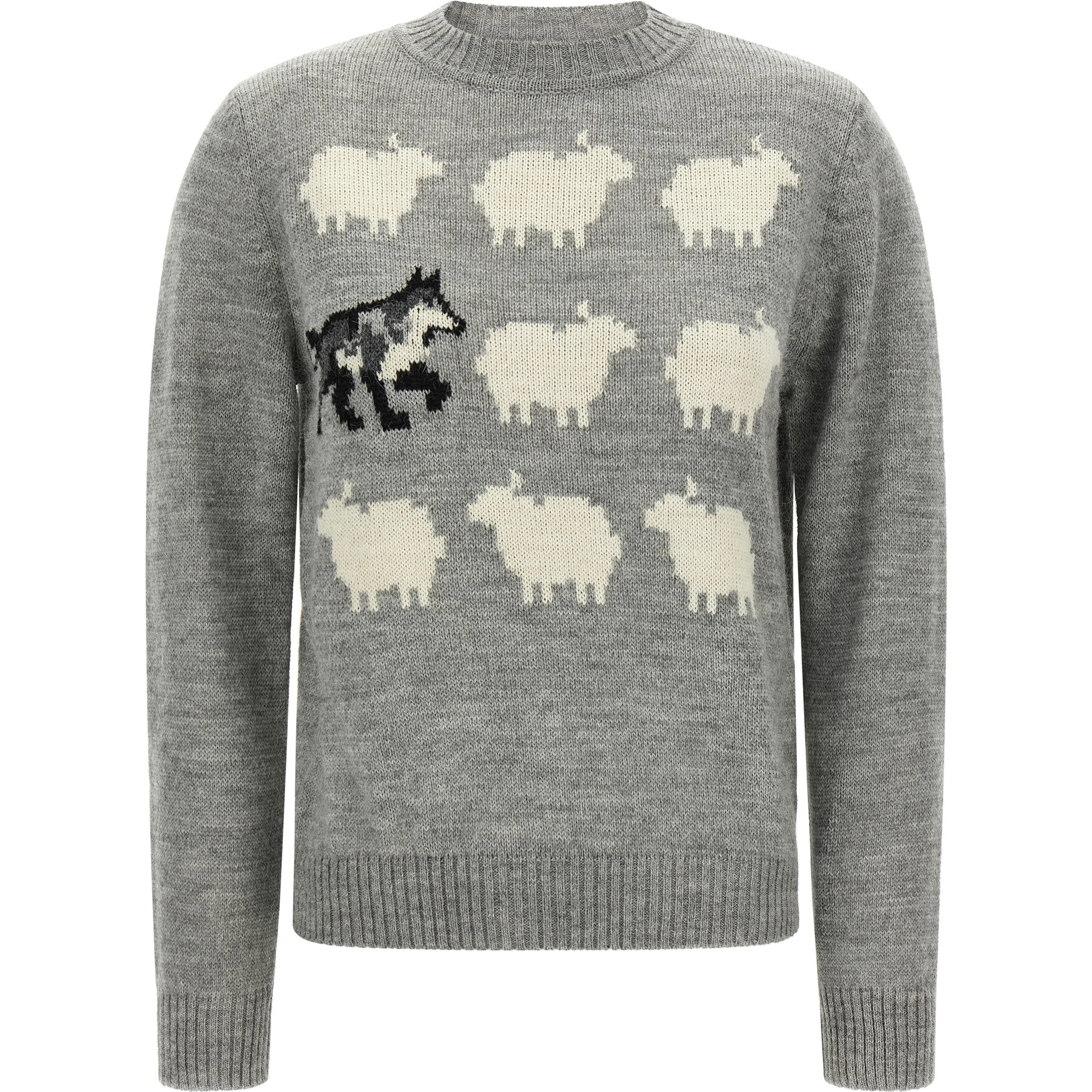 Gray Acetate Cardigan