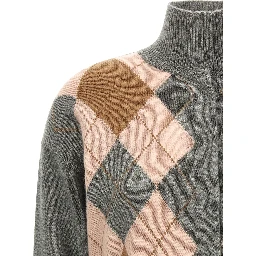 Gray Wool Cardigan