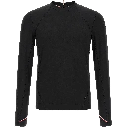 Black Polyester Cardigan