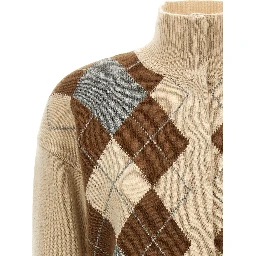 Beige Wool Cardigan