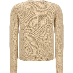Beige Wool Cardigan
