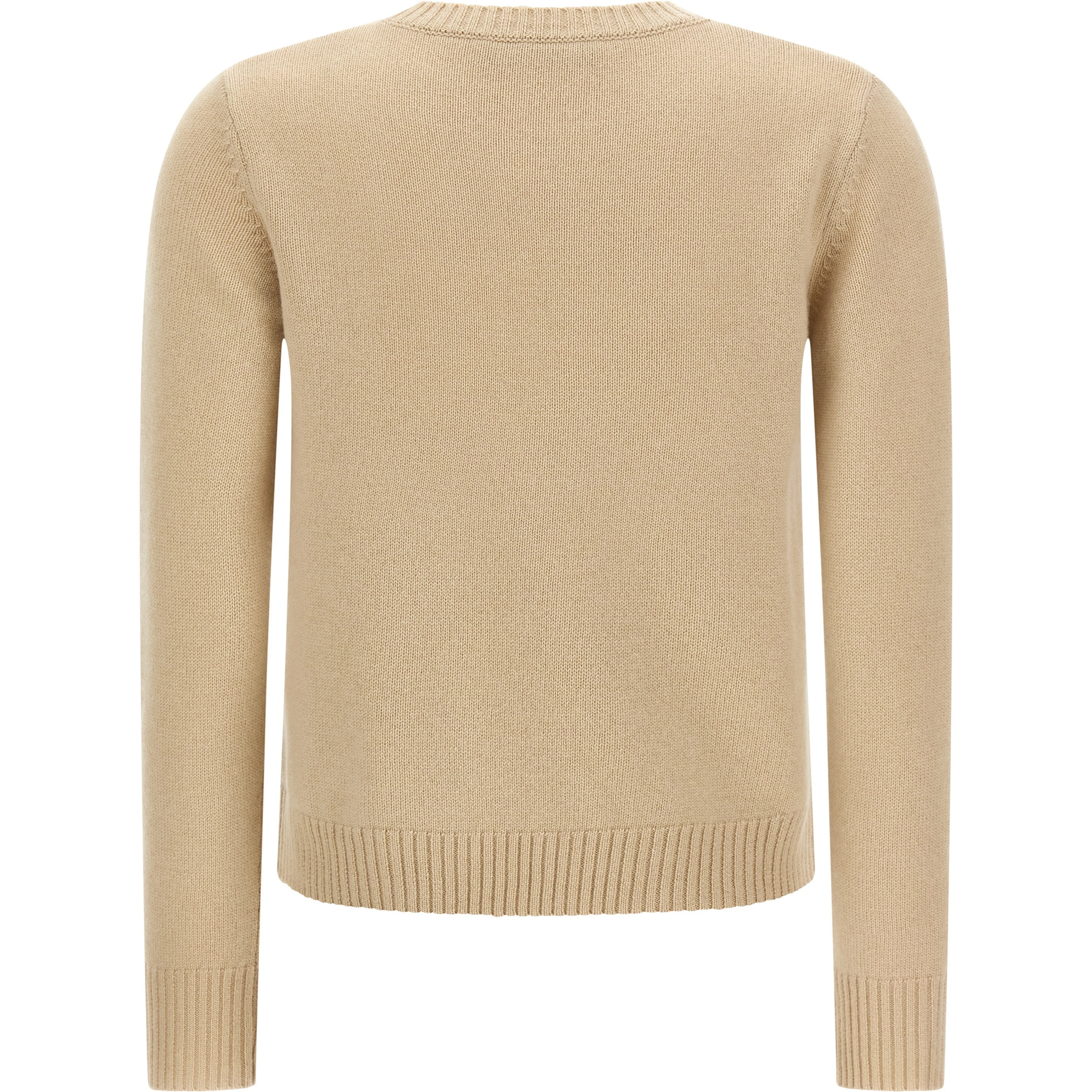 Beige Wool Cardigan