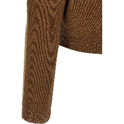 Brown Wool Cardigan