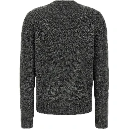 Gray Acetate Cardigan