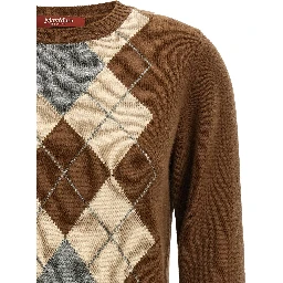 Brown Wool Cardigan