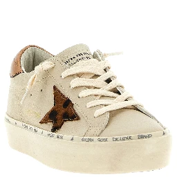 Multicolor Goatskin Platform Sneakers
