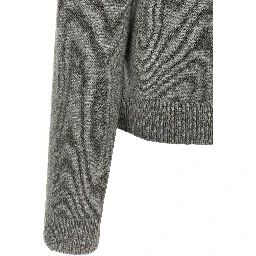 Gray Wool Cardigan