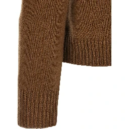 Brown Wool Cardigan