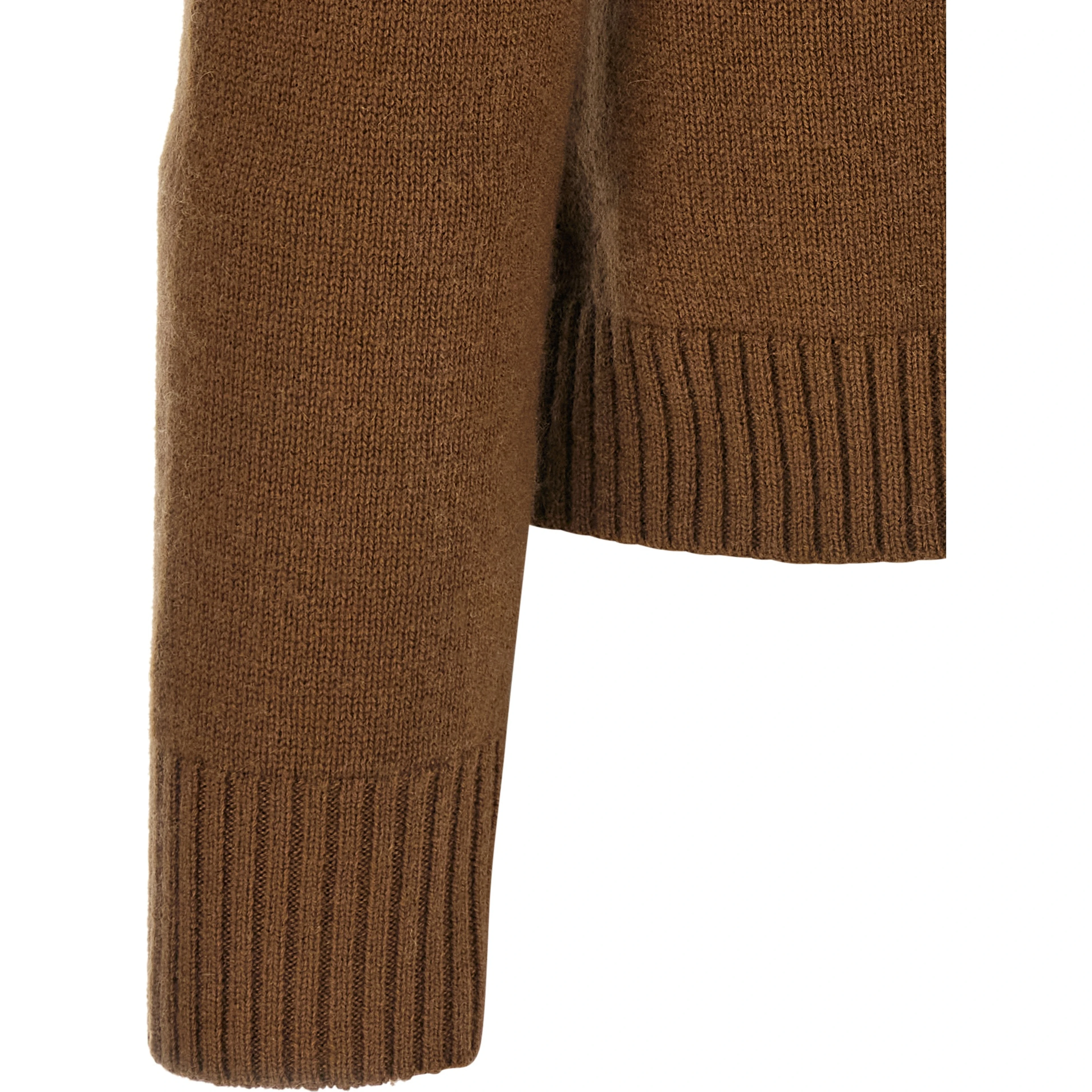 Brown Wool Cardigan