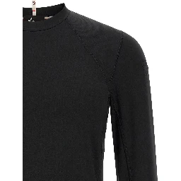 Black Polyester Cardigan