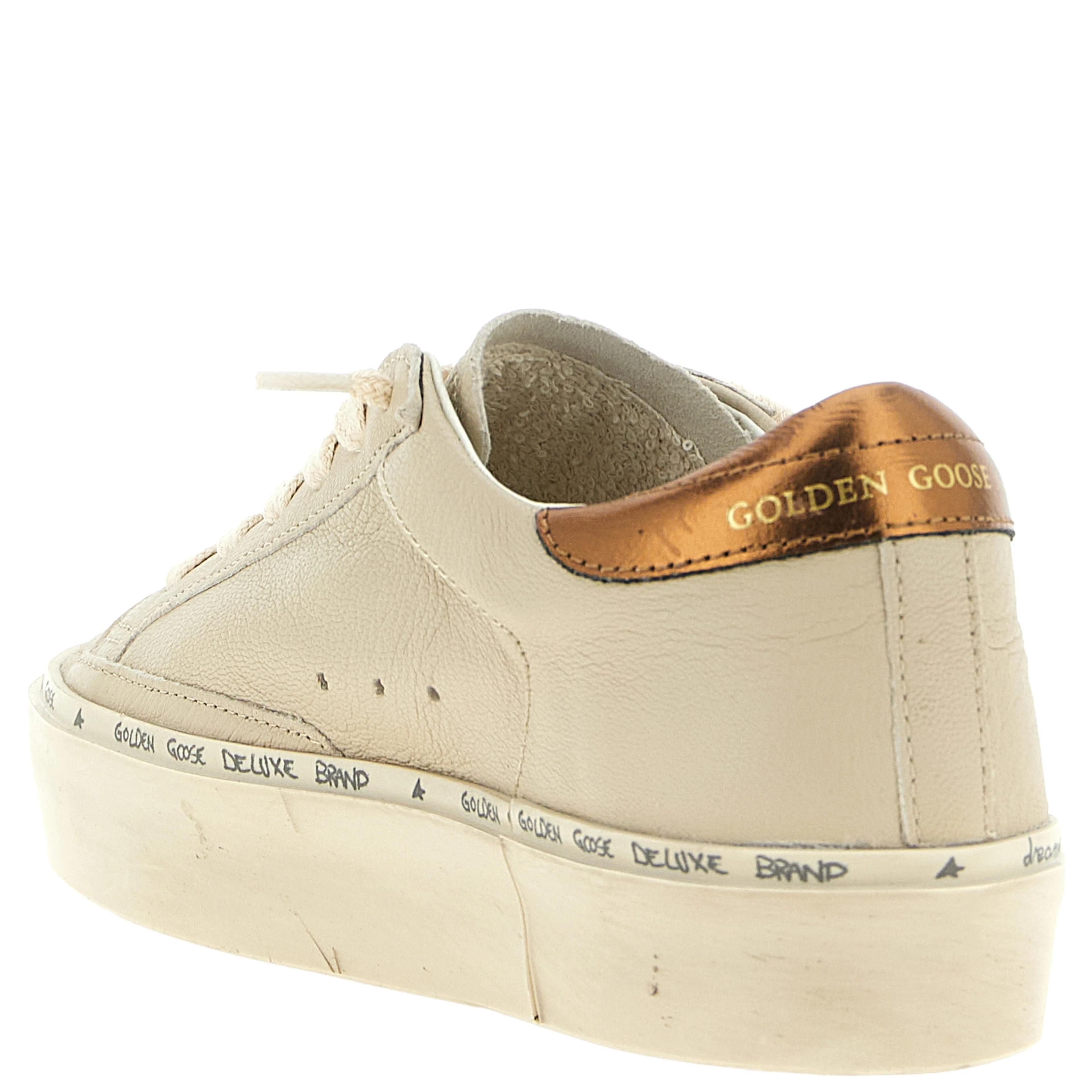 Multicolor Goatskin Platform Sneakers