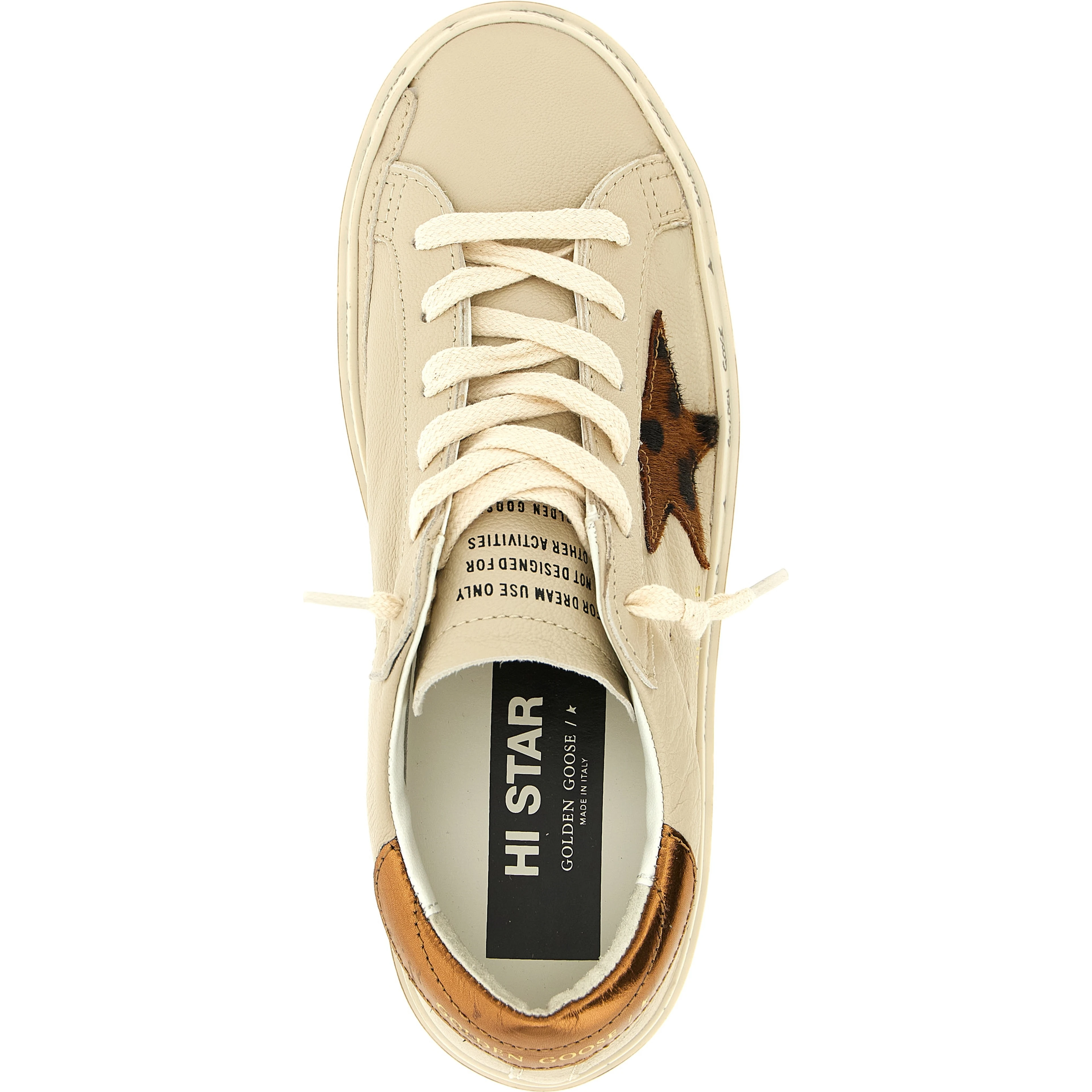 Multicolor Goatskin Platform Sneakers