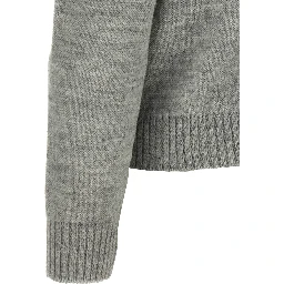 Gray Acetate Cardigan
