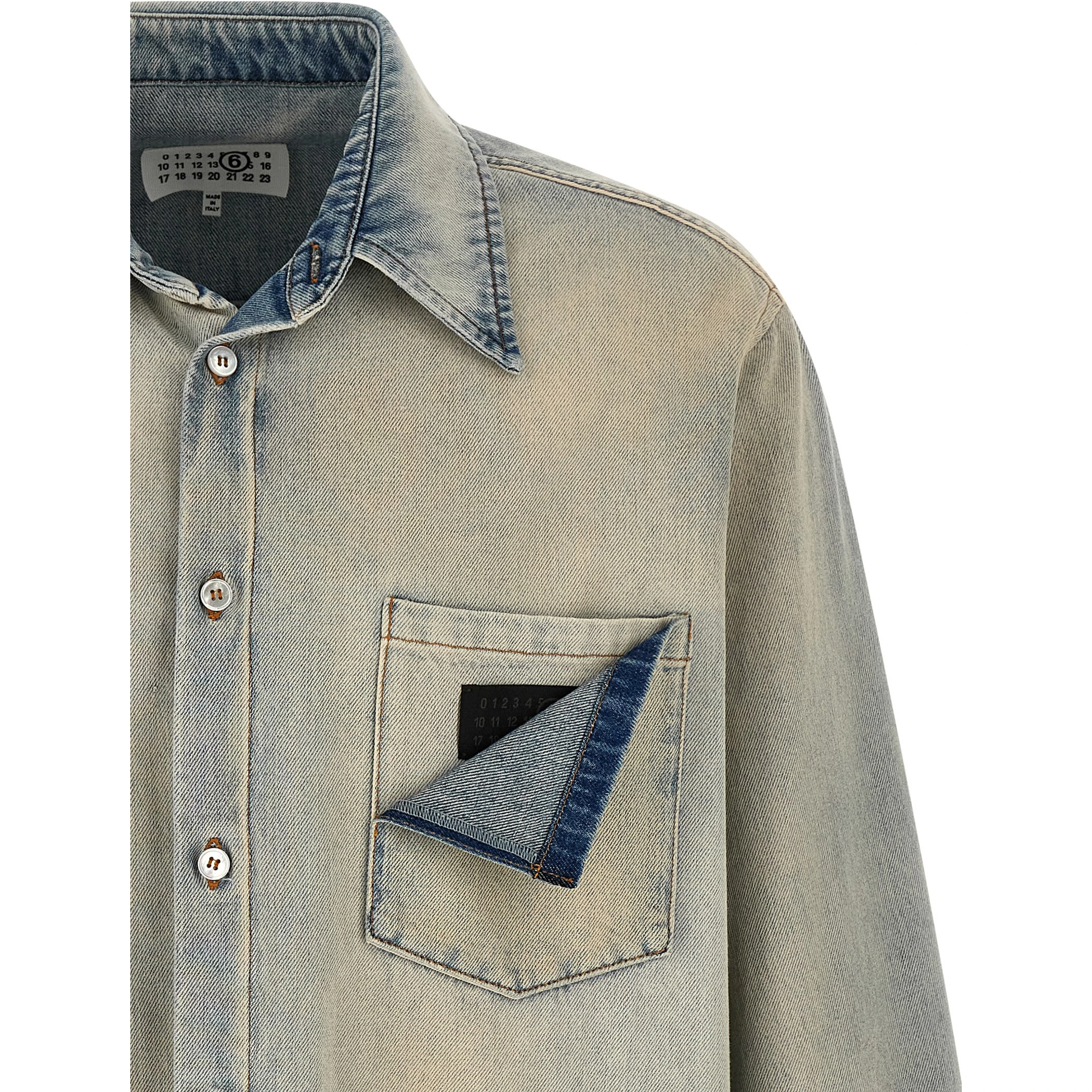 Blue Cotton Blouse