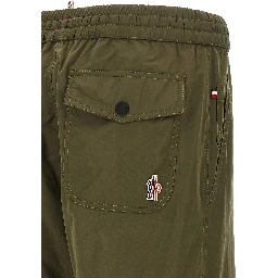 Bicolor Polyester Joggers (Workout Pants)