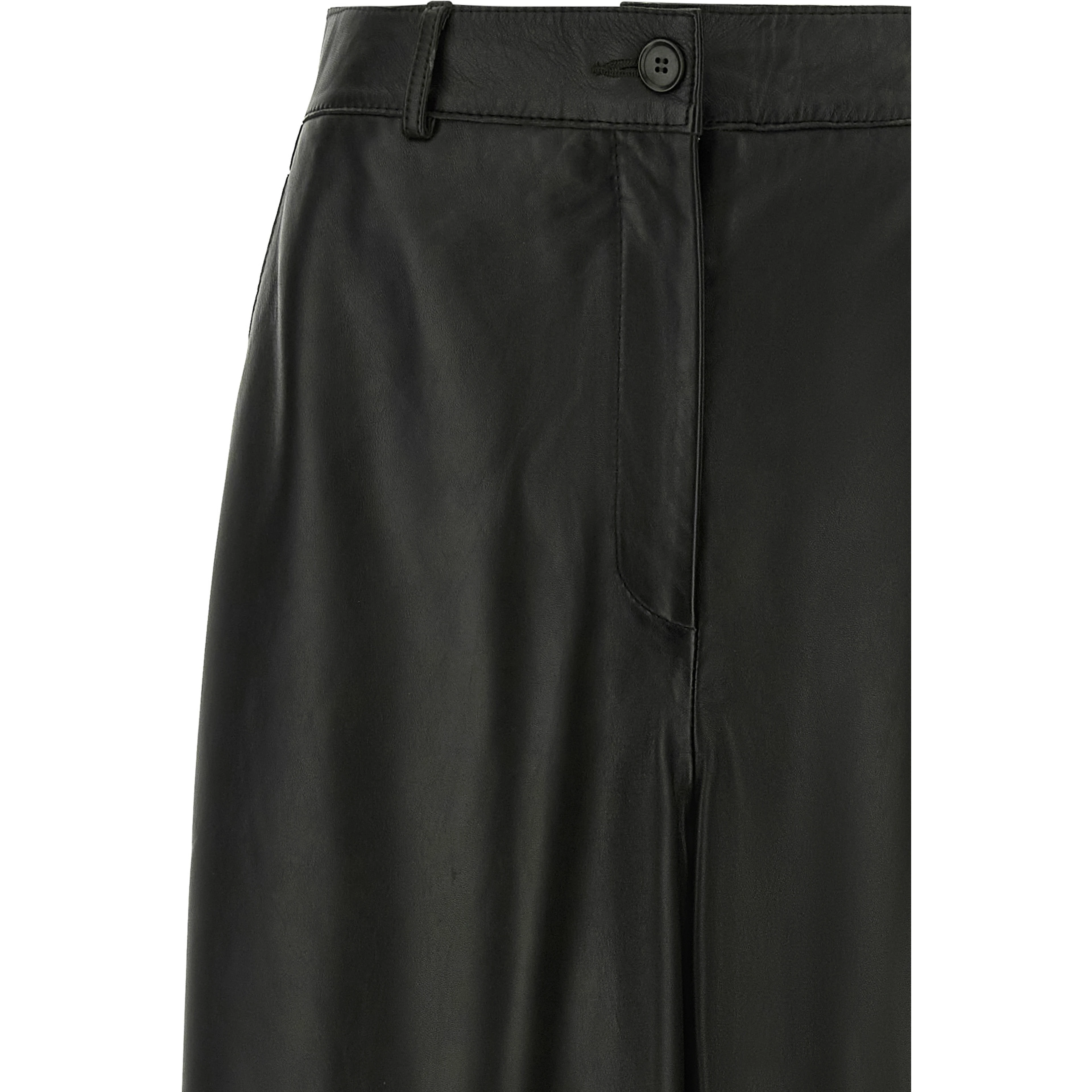 Black Leather Pants