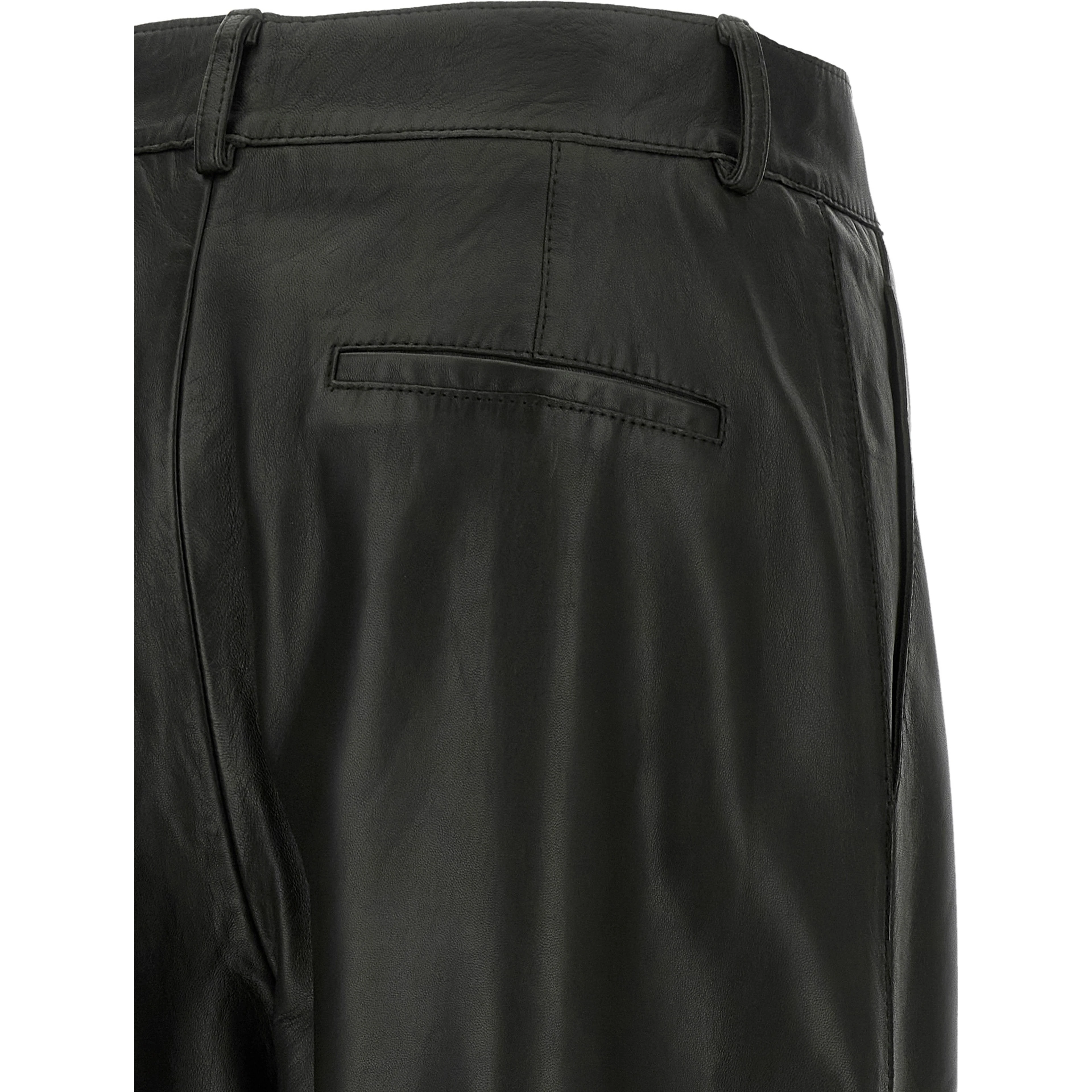 Black Leather Pants