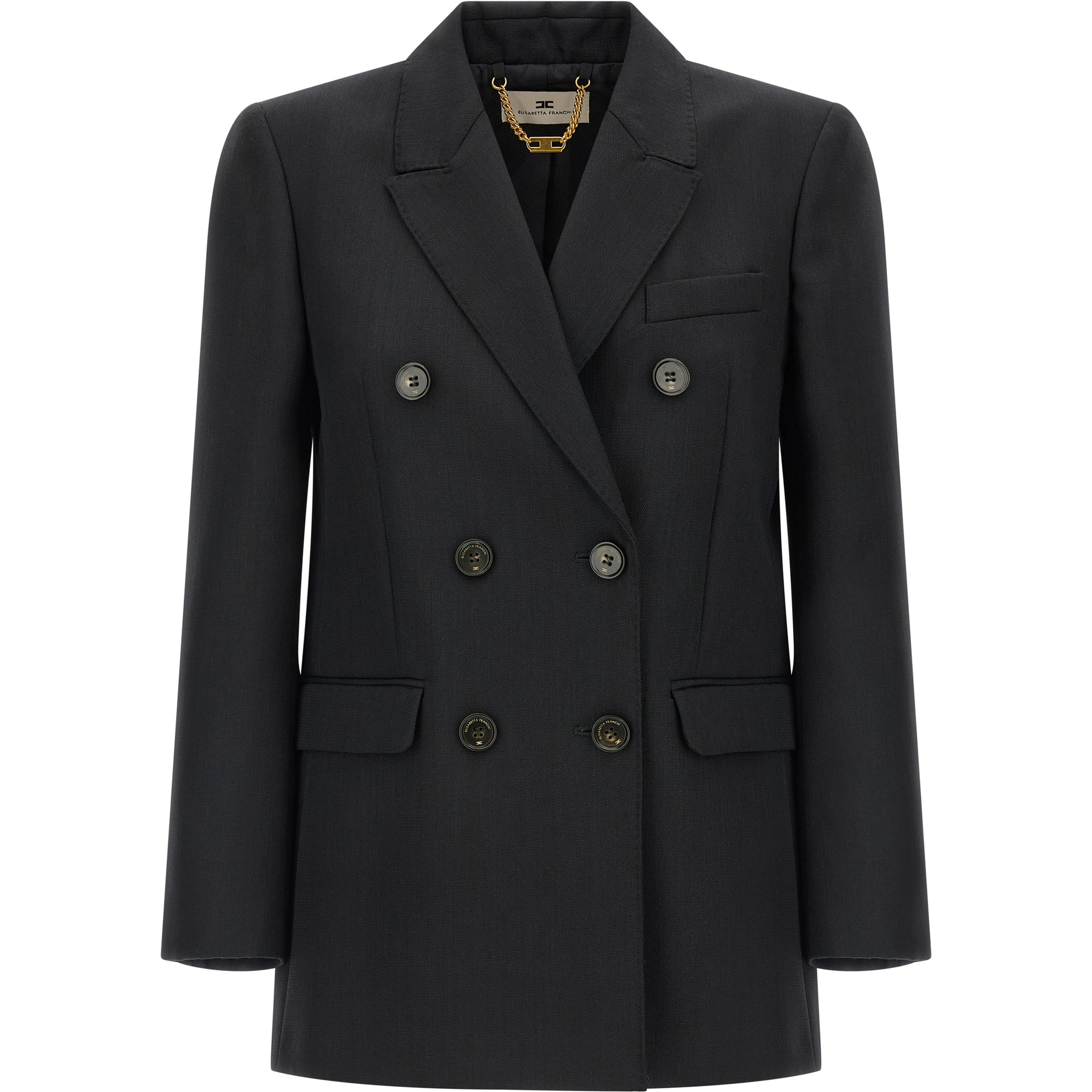 Black Virgin Wool Blazer