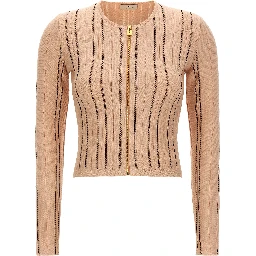 Multicolor Viscose Cardigan