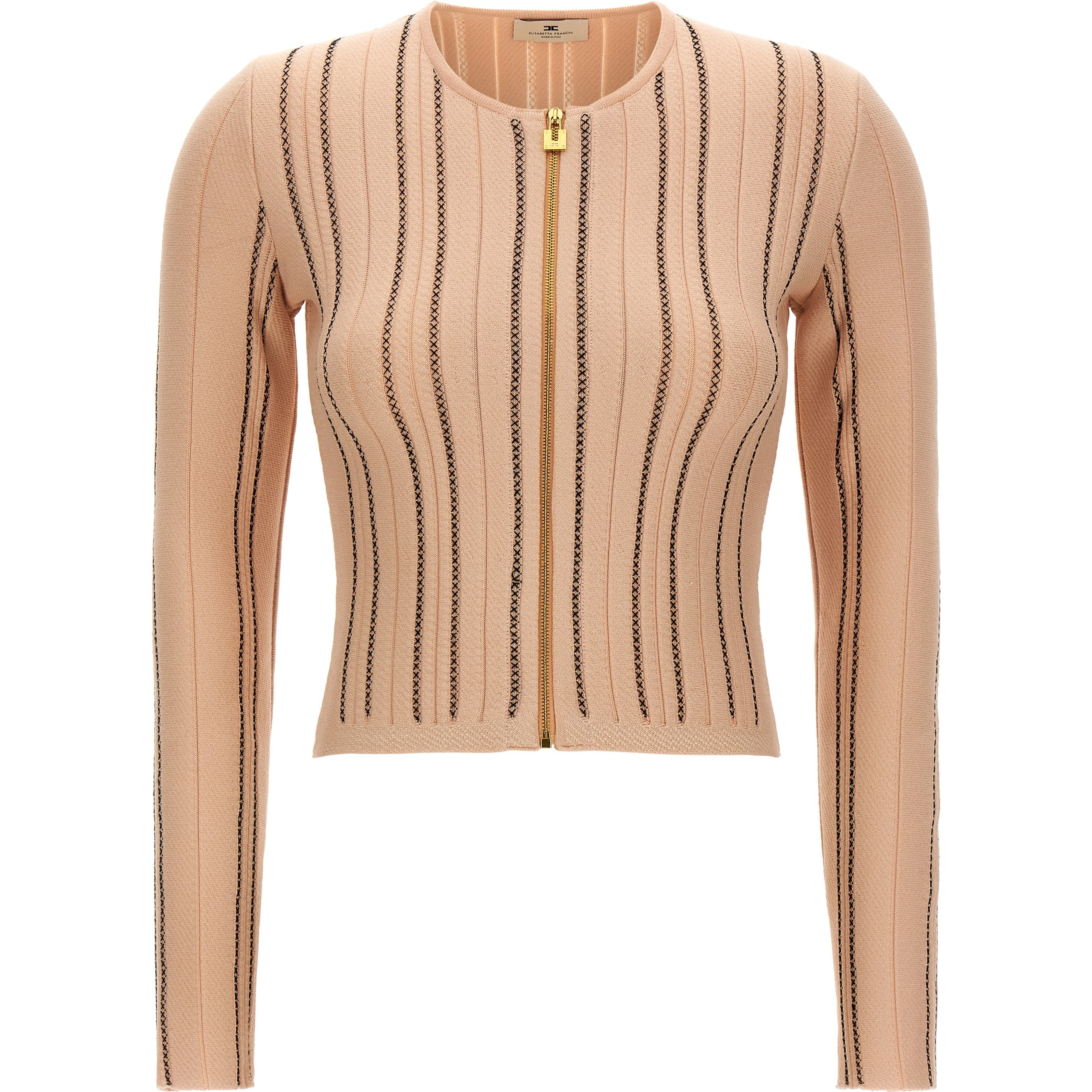 Multicolor Viscose Cardigan