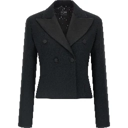 Black Viscose Blazer