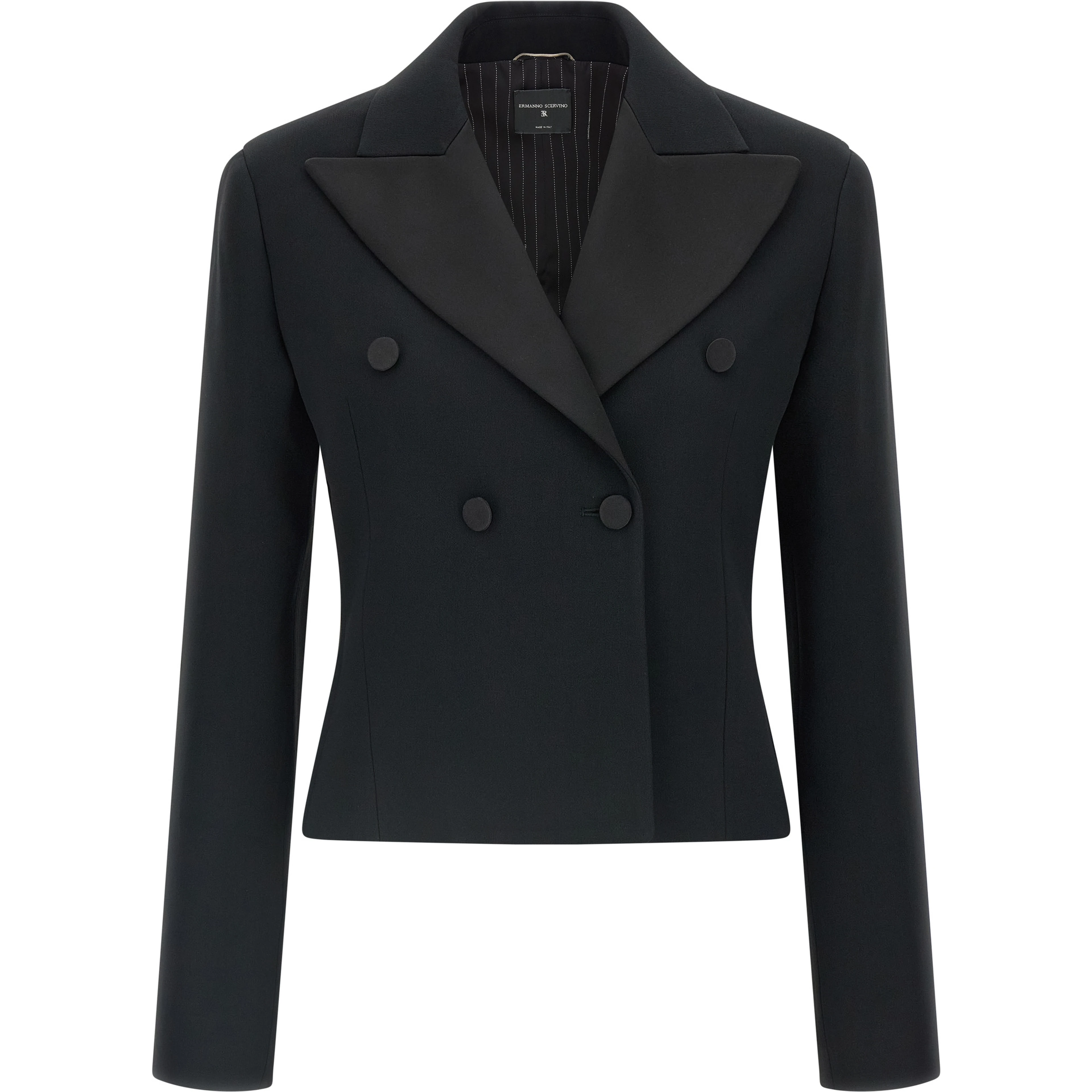 Black Viscose Blazer