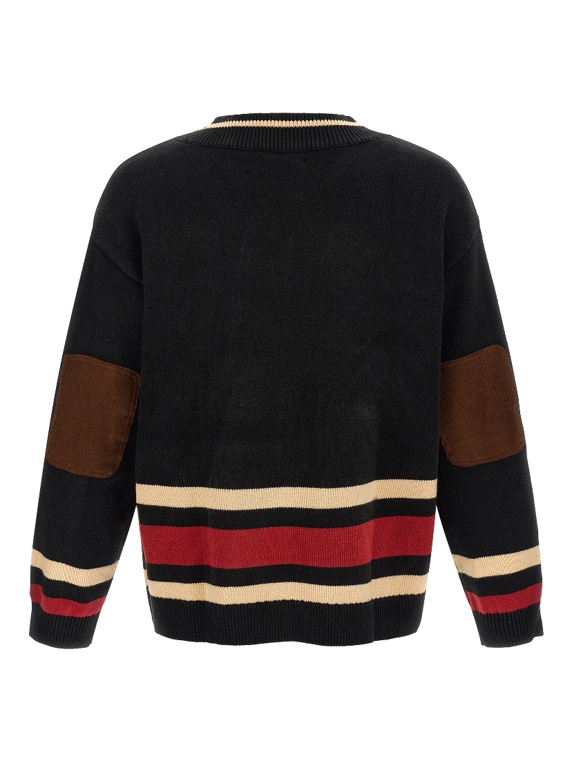 Black Cotton Cardigan