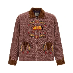 Multicolor Cotton Denim Jacket