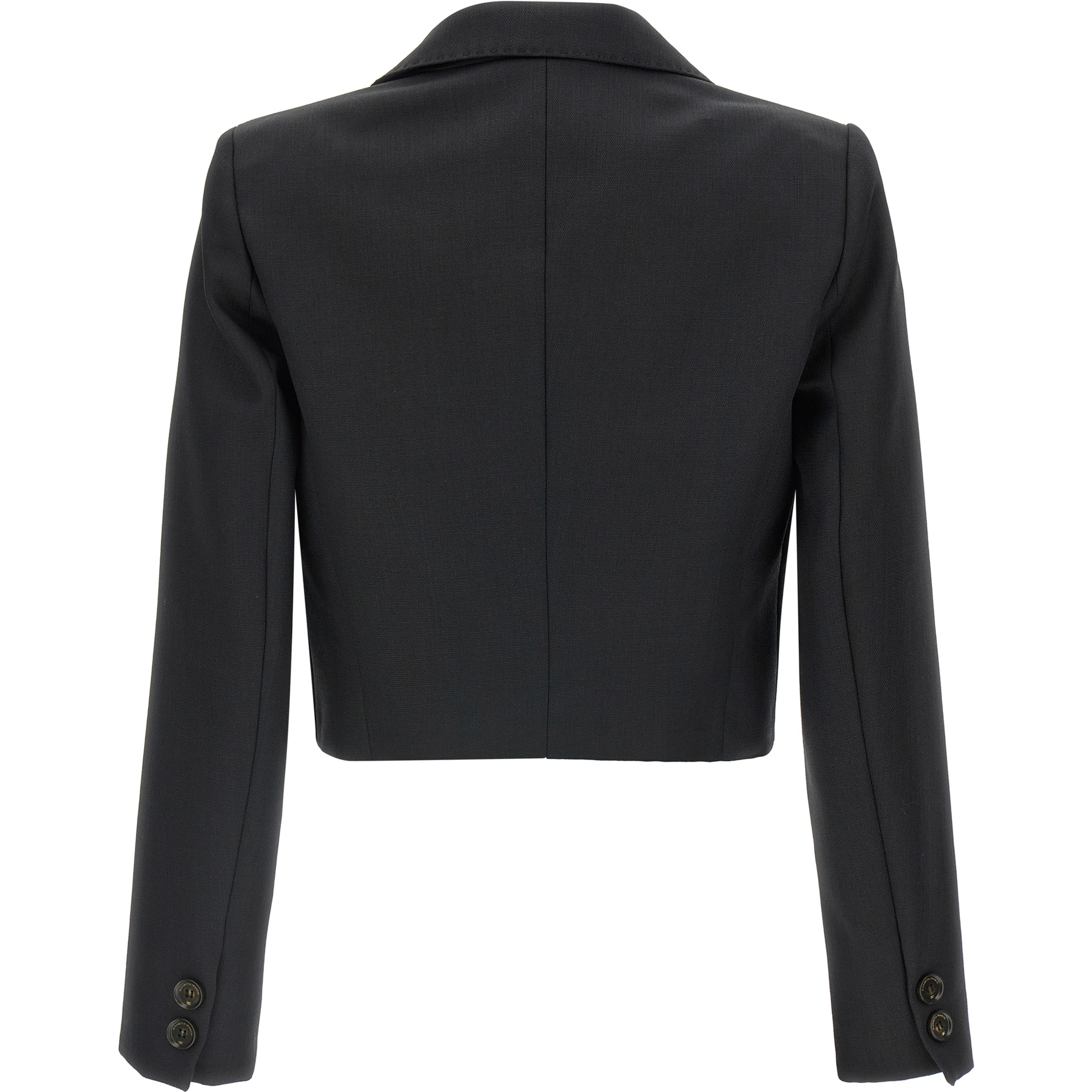 Black Virgin Wool Blazer
