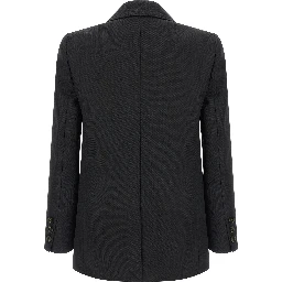 Black Virgin Wool Blazer