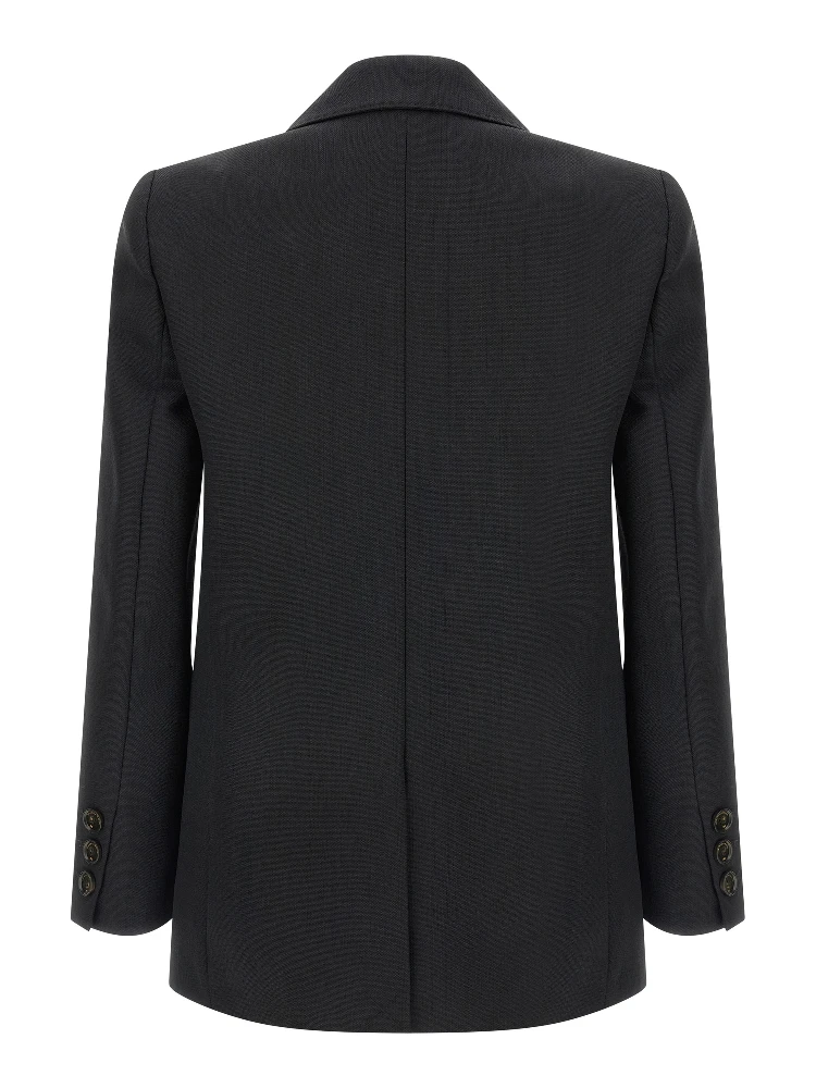 Black Virgin Wool Blazer alternative