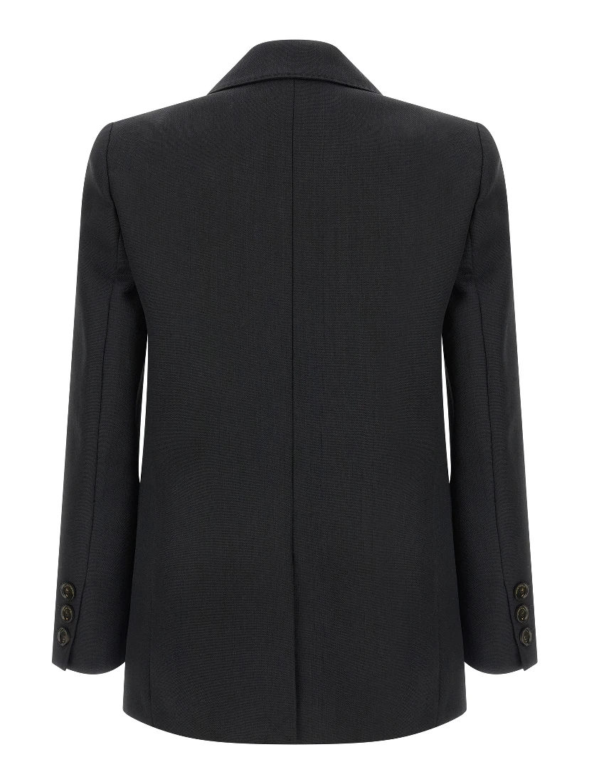Black Virgin Wool Blazer